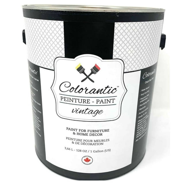 Colorantic | ORANGESICLE Chalk Paint Based for Furniture DIY - ORANGE - Gallon (128 oz)