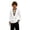 White, variant on SGMVNU Boys Linen Medieval Renaissance Lace Up V Neck Long Sleeve Ethnic Trimmed Stage Halloween Costume Shirt, Size 11-12 Years, Beige