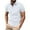 White, variant on fatyb Men's Summer Casual Shirts Short Sleeve Solid Color Golf Shirts Button Collared Tees Tops