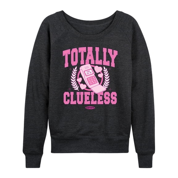 Clueless - Totally Clueless - Women's French Terry Long Sleeve Pullover