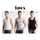 thumbnail image 3 of 3pz Camisetas Playera Musculosa Tank Top Puro Algodón Hombre, 3 of 8