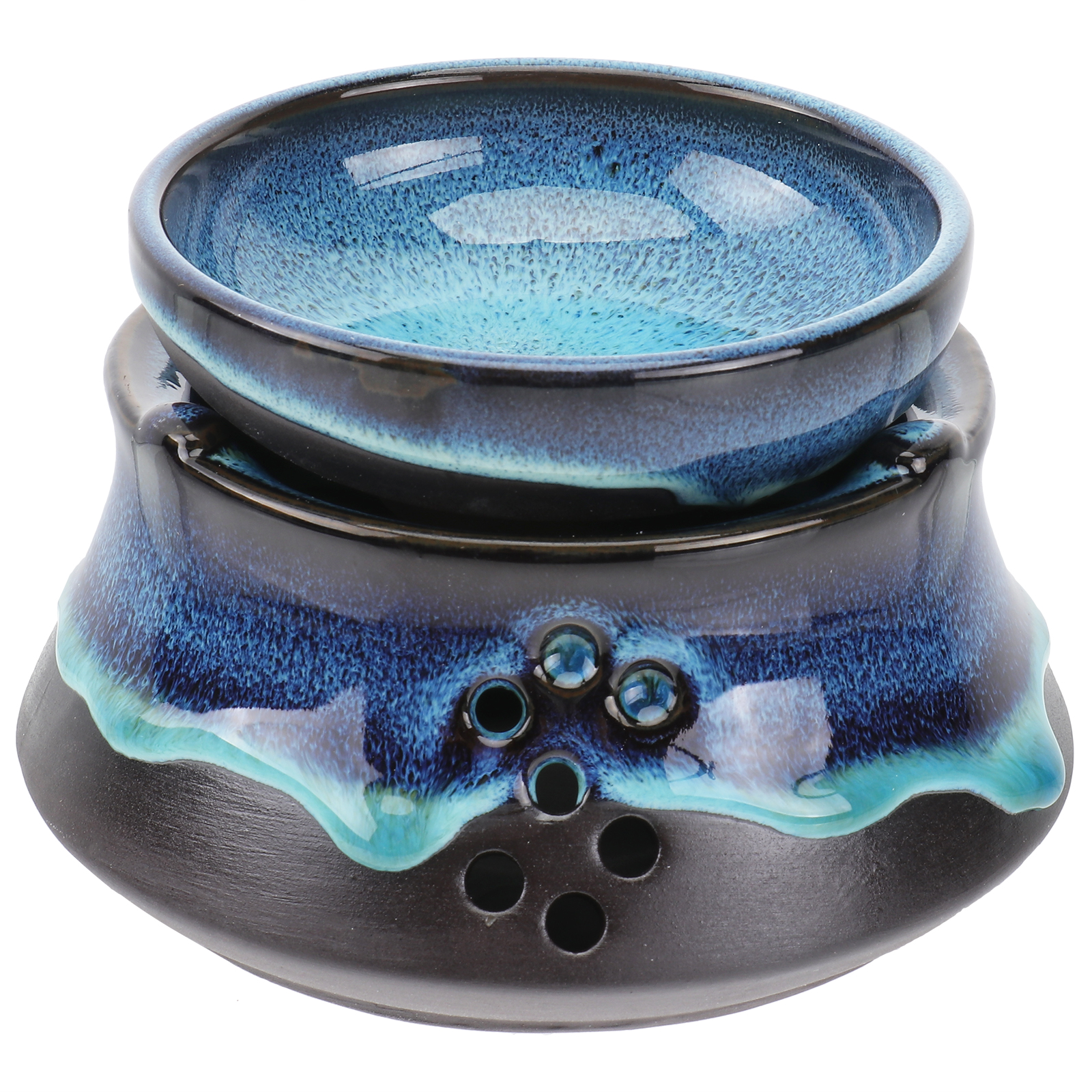 Warmer Tea Tealight Heater Ceramic Wax Teapot Retro Fragrance Essential