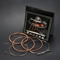 thumbnail image 3 of VONKY 12 Pieces Electric Guitar Strings Hexagonal Coating Wire Copper Core Universal Replacement String Set Teenagers, 3 of 6
