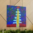thumbnail image 6 of Christmas Tree Reflection - Canvas, 6 of 10