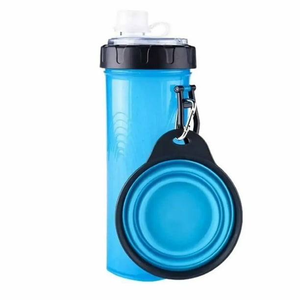 Botella snack-duo portátil para mascota con plato plegable Storyland Storyland JR1053