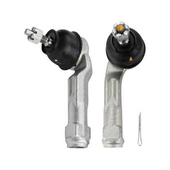 Front Outer Tie Rod End Set 2 Piece - Compatible with 2019 - 2021 Kia Forte 2020