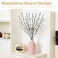 thumbnail image 5 of Artificial Cherry Blossom Branches - Silk Flowers for Wedding Home Office Bedroom Party Table Centerpieces Decor,6 Pcs, 5 of 6
