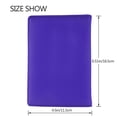 thumbnail image 3 of Pofeuu Darkblue Print Travel Document Organizer Passport Holder Men Women for Family (6.5 in x 4.5 in),Wallet Holder Credit Card Clutch Bag Case, 3 of 5