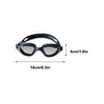 thumbnail image 5 of Yooshoverk Adult Swimming Goggles Anti-Fog Comfortable Unisex Fit for Pool Diving Clear Vision, 5 of 7