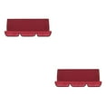 thumbnail image 4 of kurtrusly Made With Polyester Outdoor Swing Cushion Multifunctional Easy To Breathable And Comfortable wine red 2Set, 4 of 6