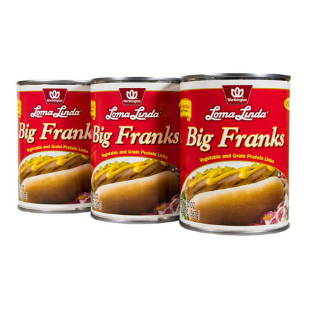 Loma Linda - Plant-Based - Big Franks (20 oz.) (Pack of 3) -
