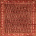 thumbnail image 1 of Ahgly Company Indoor Square Persian Orange Traditional Area Rugs, 8' Square, 1 of 1