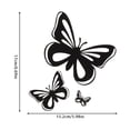 thumbnail image 3 of Less Than 5 Stickers Car Stickers Butterfly Stickers Car Accessories Styling Butterfly Decals Car Decoration Accessories Decals, 3 of 9
