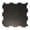 Black, Red/Grey flecks, variant on Rubber King Interlocking Rubber Gym Floor Tiles 6mm 19"x19" 10 pc, Red/Grey