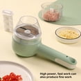 thumbnail image 4 of Inteprter Eléctrico Inalámbrico Ajo Mud Masher Chopper Prensa de alimentos Mezclador Procesador Picadora de carne para dispositivo Type2 NO2, 4 of 6
