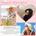 thumbnail image 3 of Hawaiian Flower Hair Clips, Hair Accessories for Women, Hawaii Parties, Beach Vacations, Luau Celebrations, 24 Pcs, 3 of 6