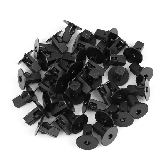 40pcs Plastic Rivet Black Bumper Fender Fastener Clips Retainer for Toyota Lexus 90189-06013