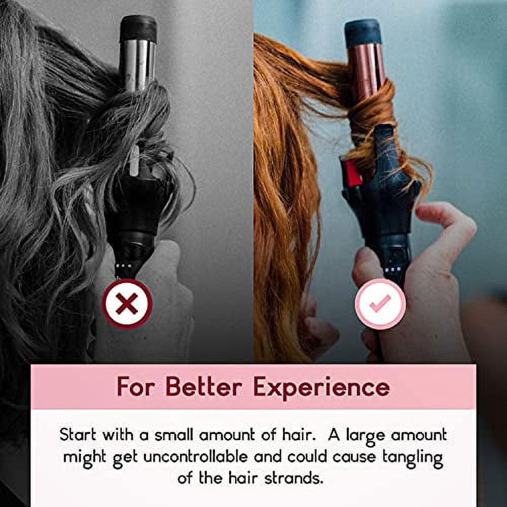 The Farrah Automatic Hair Curling Iron Wand 1 Inch