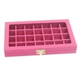 thumbnail image 3 of Caja de joyero Hugo 28 rejilla collar de joyería para broche caja de almacenamiento de joyas, 3 of 5