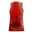 thumbnail image 4 of IROINNID Men's Cotton Sleeveless T Shirts Tank Tops, Muscle Printed Bodybuilding Breathable & Moisture Wicking with Odor Control, 4 of 4