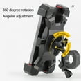 thumbnail image 6 of Secure Universal Bike Phone Mount - Shock Absorbing Handlebar Holder for Navigation and Music Control, 6 of 6