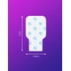 thumbnail image 2 of Guante de cinta adhesiva de doble cara para paneles de luz RGBIC H6061, H6066, H6067, 2 of 5