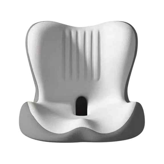 L Shaped Ergonomic Seat Cushion Lower Back Support Sitting Pad Posture Corrector Cushion for Long Hour Sitting Home Office Car Truck Driver Use