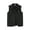 Black Denim, variant on Men's Big & Tall Button Front Cotton Denim Vest