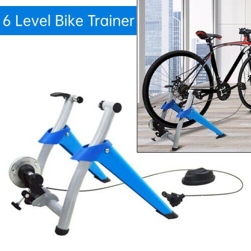 Fahrrad Indoor Exercise Bike Trainer Stand Portable Magnetic 6 Ebene J8W3 