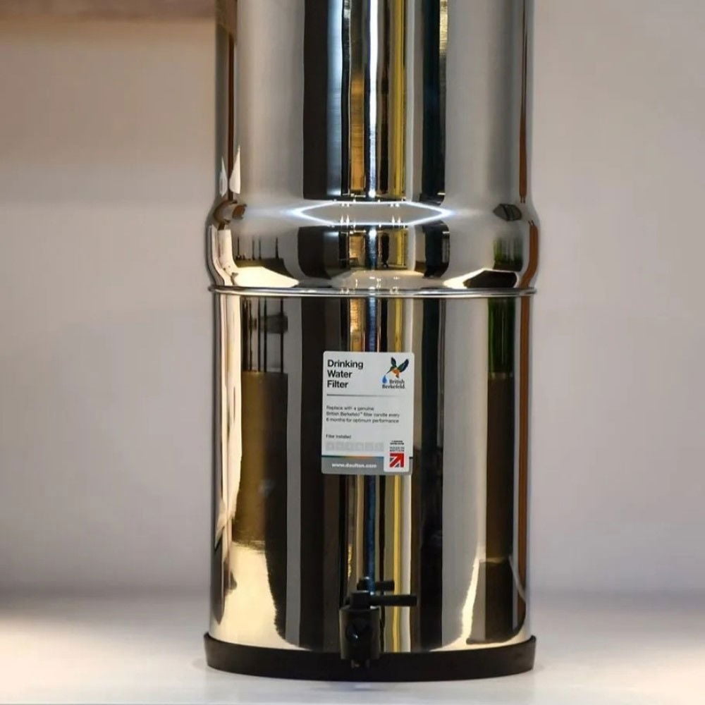 Doulton British Berkefeld 8.5 L Gravity Water Filter + 4 Filters