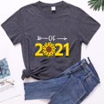 thumbnail image 2 of Hauts d'Été pour Femmes 2023 T-Shirts Imprimés Grande Taille Manches Courtes Graphiques Amusants, 2 of 3