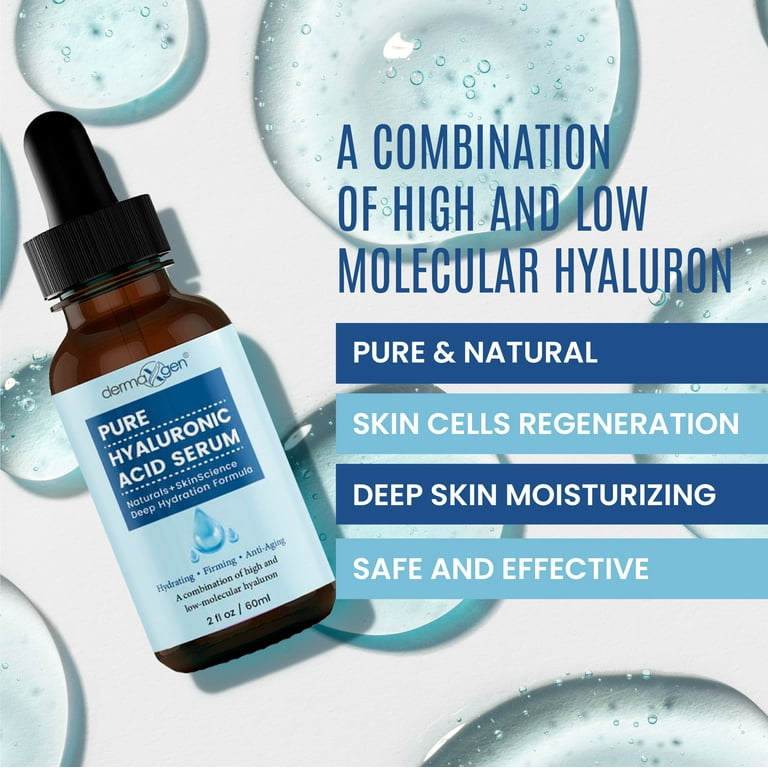 DermaXgen® Skin Facial Care Beauty Pure 100% Hyaluronic Acid DermaXgen® Skin Facial Care Beauty Pure 100% Hyaluronic Acid