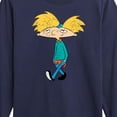 thumbnail image 3 of Hey Arnold! - Distressed Arnold - Toddler And Youth Long Sleeve Graphic T-Shirt, 3 of 5