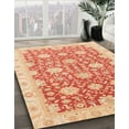thumbnail image 2 of Ahgly Company Indoor Rectangle Abstract Bright Orange Oriental Area Rugs, 4' x 6', 2 of 6