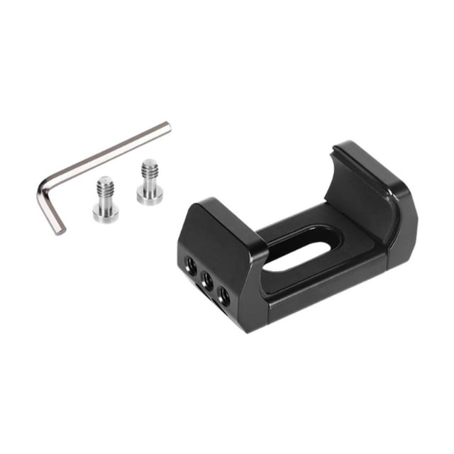 Abrazadera para disco externo, soporte para disco externo montado en computadora, soporte fijo para computadora portátil, organizador de