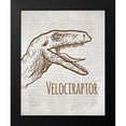 thumbnail image 2 of Kimberly, Allen 15x18 Black Modern Framed Museum Art Print Titled - Dinosaur 4, 2 of 5