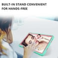 thumbnail image 5 of FIEWESEY for TCL TABMAX 10.4 Inch Tablet Case,Heavy-Duty Shockproof Kids Friendly Hybrid Rugged Protective Case for Nokia T20/Nokia T21/TCL Tab Pro 5G 9198S/VASTKING KingPad M10 Tablet(Green/Pink), 5 of 6