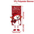 thumbnail image 3 of Merry Christmas Hanging Flag Christmas Decorations For Home Door Christmas Ornaments Xmas Gifts Navidad Decor 2024 New Year, 3 of 5