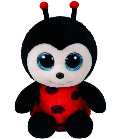 Ty Soft Stuffed Animals and Plush Toys, Cotton Black Red