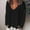 Black, variant on Kayannuo Womens Tops Long Sleeve Fall Women's Casual V-Neck Solid Long-sleeved T-Shirt Gegular Blouse Pullover Tops