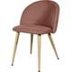 thumbnail image 4 of Set 2 Sillas Comedor Terciopelo Modernas Acolchadas, 4 of 5