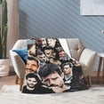 thumbnail image 4 of Blanket Jamie Dornan Ultra-Soft Micro Fleece Wollen Blankets Throw Blankets Carpet Gift for Home Decoration,Decor Sofa,Office,Dormitory Bed car Camp Couch All Seasons, 4 of 6