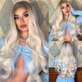 thumbnail image 1 of XWSHYW Pelucas Peluca de Mujer con Pelo Largo, Rubio y Rizado, Peluca de Pelo Rizado, Pelo Largo, 1 of 6