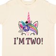 thumbnail image 4 of Inktastic 2nd Birthday Unicorn 2 Year Old Girl Girls Toddler T-Shirt, 4 of 5