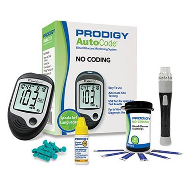 Prodigy Auto Code / Prodigy Autocode Test Strips 50 Ct / • l'appareil