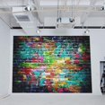 thumbnail image 4 of 5x3FT Vinyl Graffiti Brick Wall Art Studio Backdrop Photography Prop Background, 4 of 5