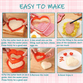 thumbnail image 3 of Sandwich Cutter and Sealer -Sandwich Maker - Great for Lunchbox and Bento Box - Boys and Girls Kids Lunch, 3 of 5