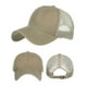 thumbnail image 3 of Gorra de béisbol para hombre - Malla lavada - Sombrero para el sol - Ajustable - Color liso - Talla única - Poliéster, 3 of 3
