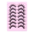 thumbnail image 3 of RAGUPEL Manga Lash Clusters 7Pairs Eyelash Extension Kit Natural Look 3D Fluffy Curly False Lashes Comfortable Lightweight, 3 of 7