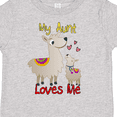 thumbnail image 4 of Inktastic My Aunt Loves Me Llama Boys or Girls Toddler T-Shirt, 4 of 5